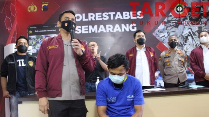 Terekam CCTV, Pelaku Curanmor di Gudang Expedisi, Berhasil Diamankan Polrestabes Semarang 