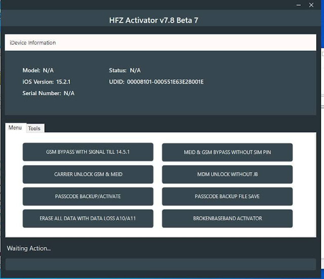 HFZ Activator V7.8 Beta 7 Free Download HFZ AiO Windows Tool