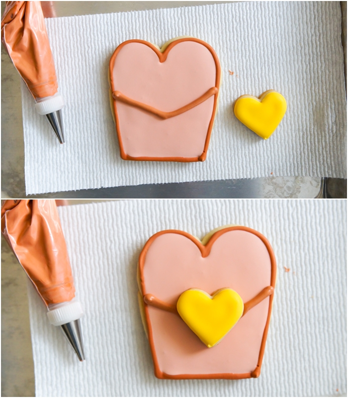 Life is BUTTER With You - Toast and Butter Valentine Cookies