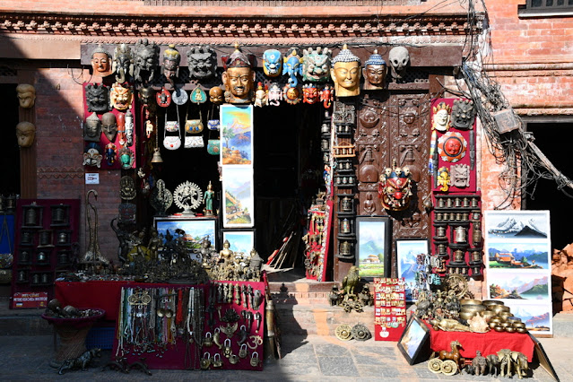 Templo dos Macacos de Swayambhunath em Kathmandu