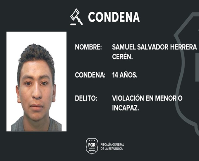 El Salvador: Condenan a joven por violar a una niña de 13 años en La Unión