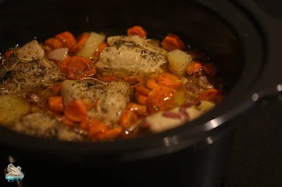 Paupiettes aux légumes à  la mijoteuse