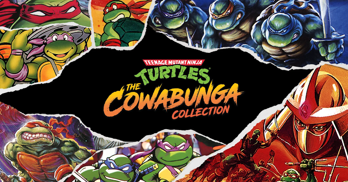 NickALive!: Ninja \'Teenage Cowabunga Collection\' Turtles: Announces Konami Mutant The