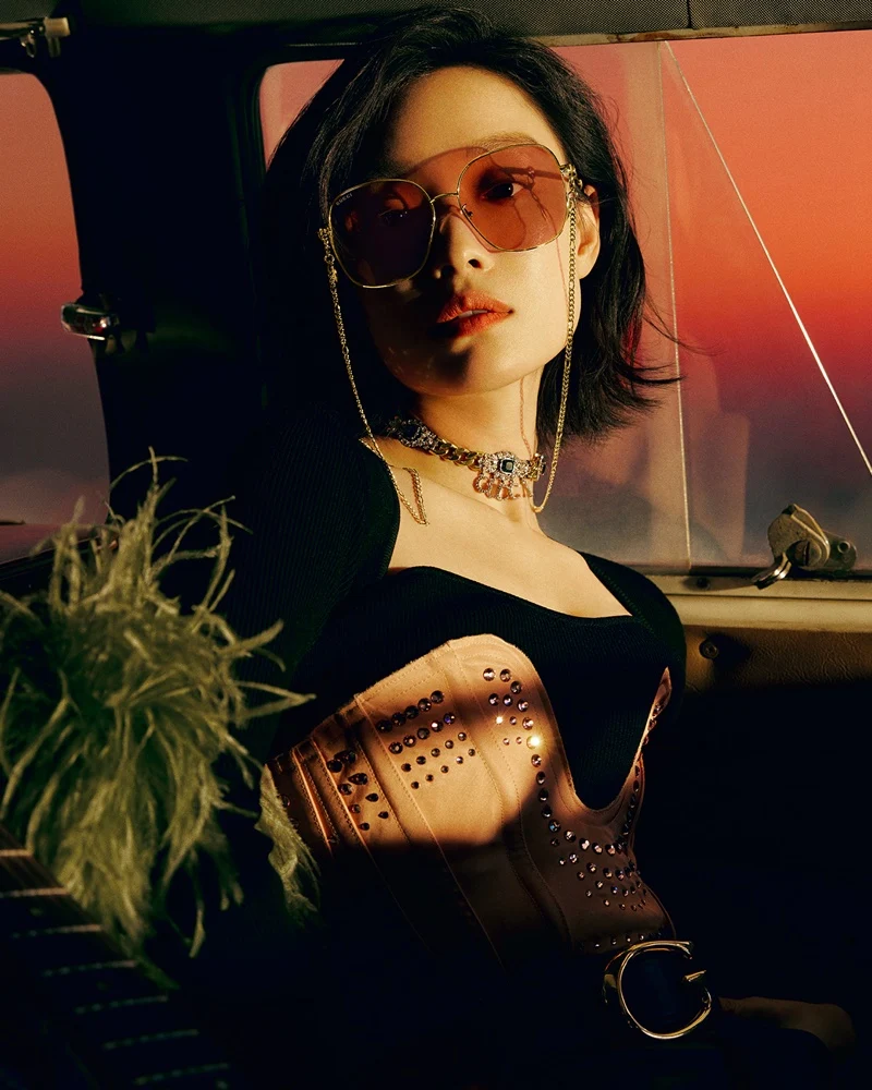 Ni Ni stars in Gucci Eyewear 2022 campaign