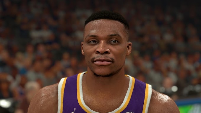 Russell Westbrook Cyberface v2 by PPP | NBA 2K22