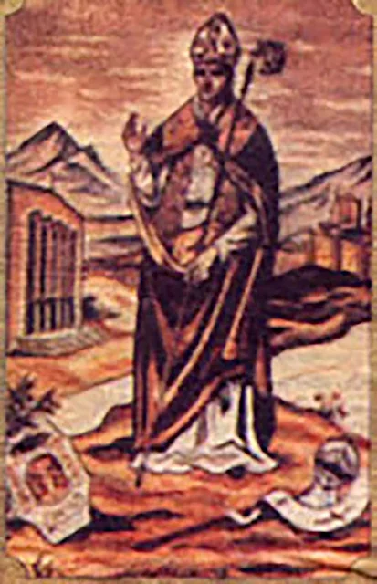 Santo Santa 7 November, Santo Ernestus, Martir