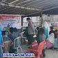 Hari Libur Minggu Kapolres Buol Tetap Tinjau Vaksinasi di Lingkungan Tanjung, Kelurahan Buol