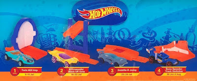 McDonalds  Hot Wheels Happy Meal Toys 2020 Singapore 4 Toy Set