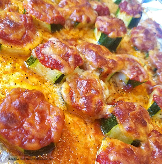 these are zucchini pizza bites