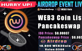 Web3 Coin Airdrop of 10000 $Web3Coin worth $40 USD Free