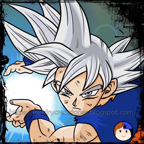  SanDryCreaciones: Dibujando Dragon Ball: Son Goku Ultra Instinto