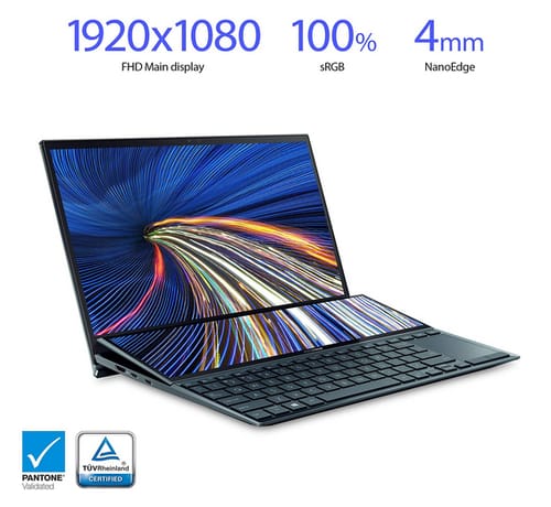 ASUS ZenBook Duo 14 UX482 14 FHD NanoEdge Touch Laptop
