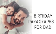 Long Birthday Paragraphs to Send Text Messages to your Dad on WhatsApp