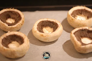 Pizzas cétogène aux champignons (pas à pas en photos)