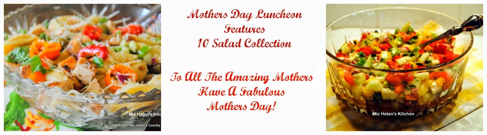 Mothers Day Salad Luncheon Collection