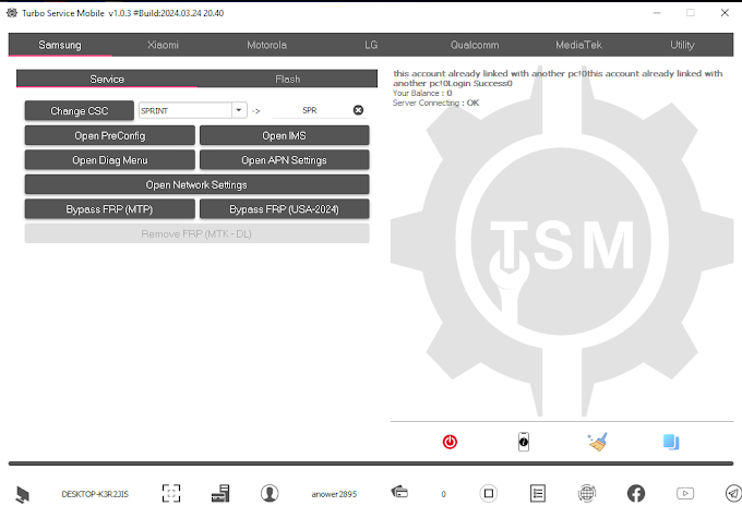 Turbo Service Mobile V1.0.6 TSM Free Download With Activation