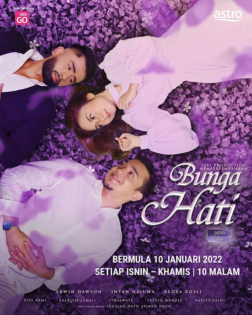 Drama Bunga Hati, Drama Bunga Hati Slot MegaDrama Astro Ria, Drama Astro Ria, Info dan Sinopsis Drama Bunga Hati, Poster Drama Bunga Hati, Baca Online Novel Bunga Hati, Bunga Hati Cast, Drama Bunga Hati Full Episode, Sinopsis Penuh Drama Bunga Hati, Pelakon - Pelakon Drama Bunga Hati,