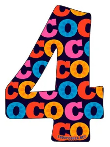 Abecedario de Coco de Disney, con Números.