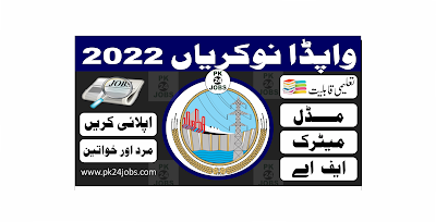 WAPDA Jobs 2022 – Governement Jobs 2022