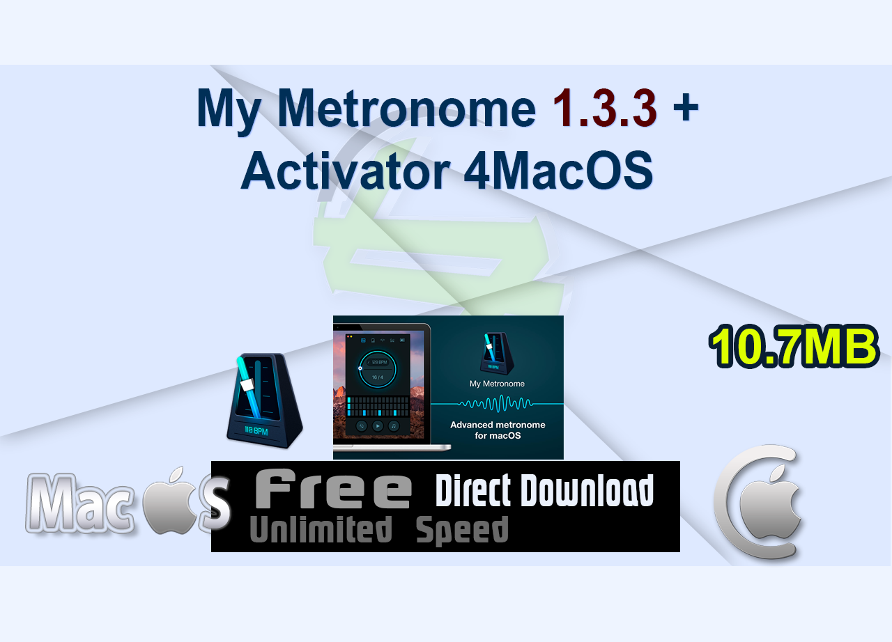 My Metronome 1.3.3 + Activator 4MacOS