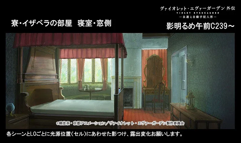 A Kyoto Animation mostrou parte do processo da produção de Violet Evergarden