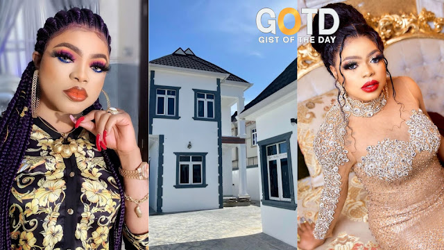 See Fans Reactions as Bobrisky promise to ‘bomb’ everywhere for his housewarming party