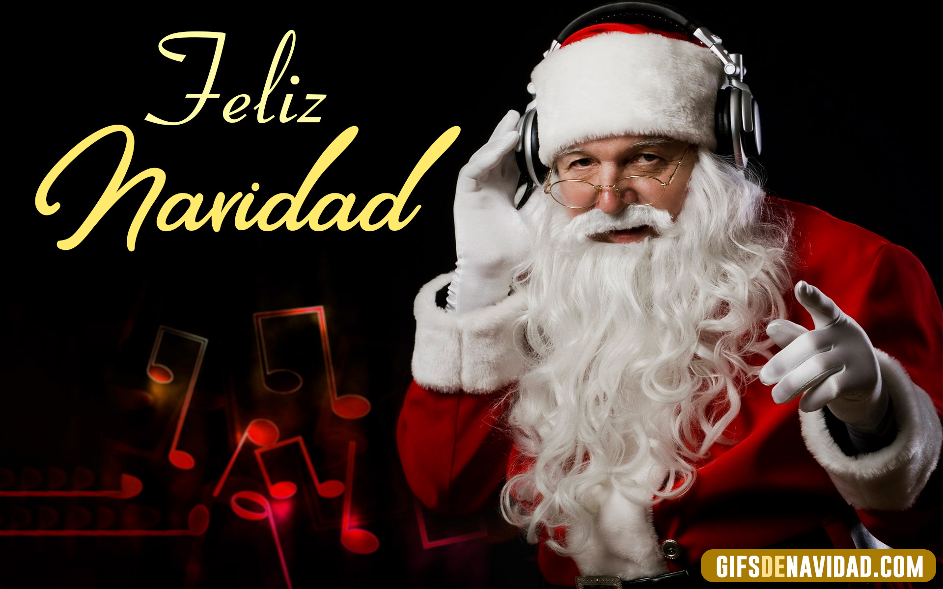 fondos de pantalla de feliz navidad papa noel