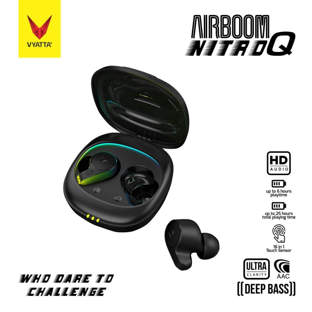 Gambar Vyatta Airboom Nitro Q TWS Bluetooth