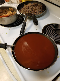 Ground Beef and Enchilada Sauce