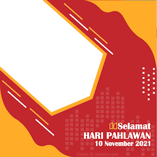 bingkai twibbon hari pahlawan nasional 2021 png - kanalmu