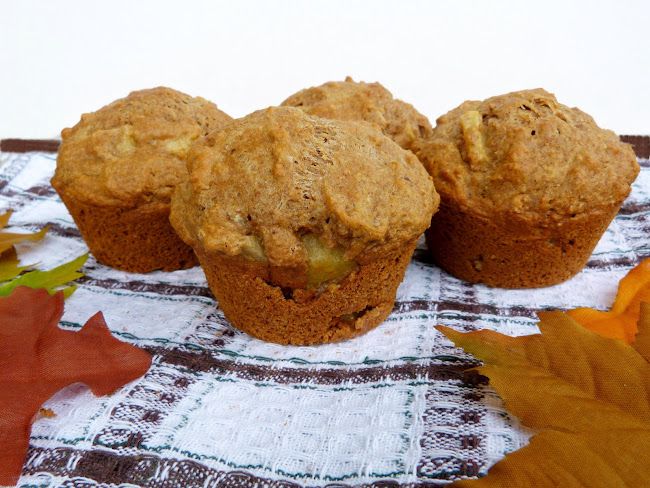 Chai Spiced Pear and Walnut Muffins Recipe