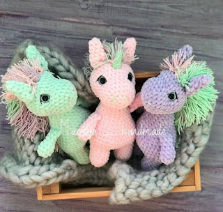 PATRON GRATIS UNICORNIO AMIGURUMI 49080 🦄