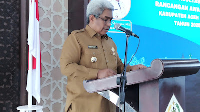 Pj Bupati Aceh Utara, Buka Forum Konsultasi Publik Ranwal RKPD 2025