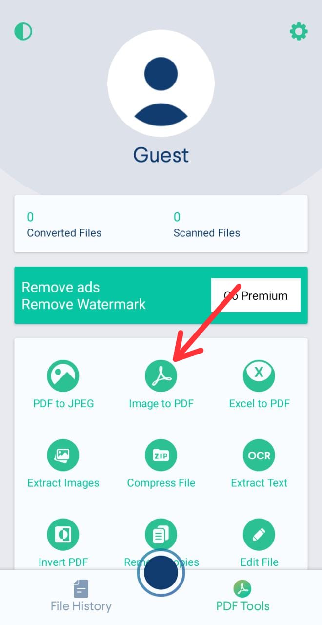 How to convert images to pdf in phone