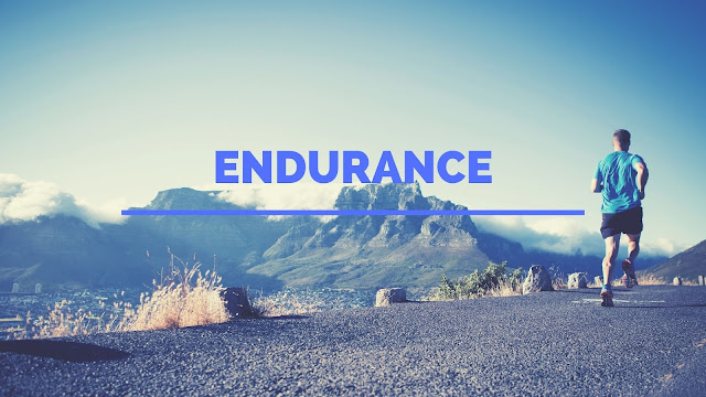 Athlete trains for a better endurance