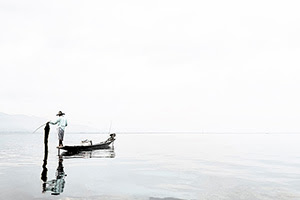 Lake Inle fisherman, Myanmar 2020