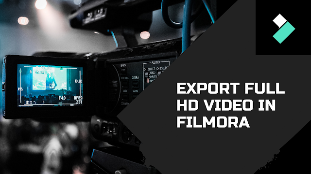 How to Export HD Video from Filmora