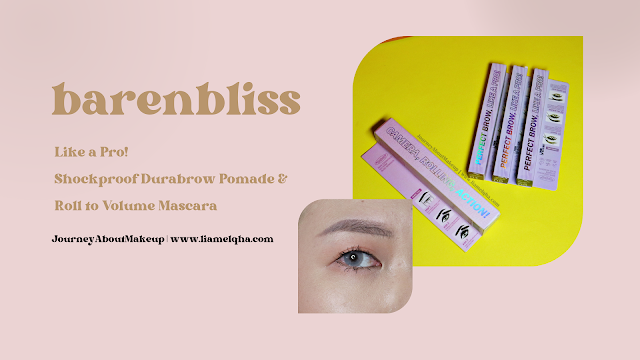 barenbliss Like a Pro! Shockproof Durabrow Pomade & Roll to Volume Mascara