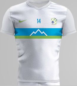 スロベニア代表 2022 ユニフォーム候補-ホーム