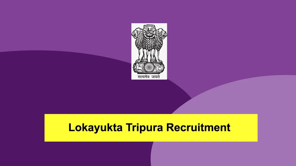 Lokayukta-Tripura-Recruitment