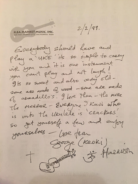 In 1999, George Wrote a Letter Explaining Why You Should Have and Play a ~ Everyday