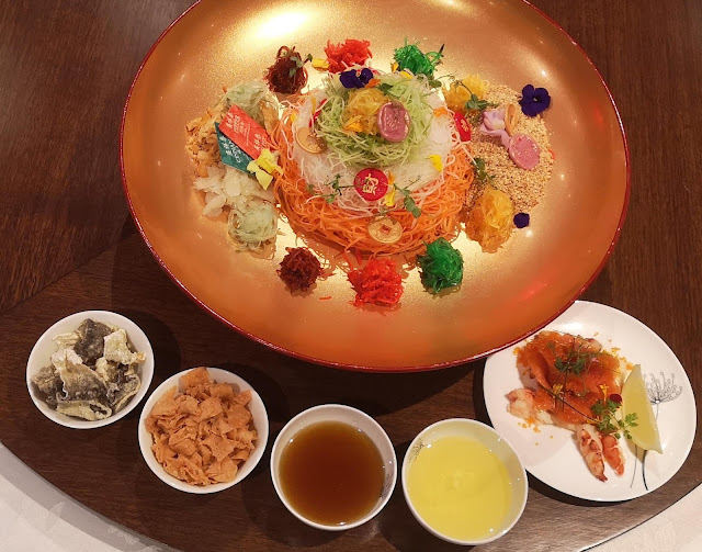 Vitality Yu Sheng with Lobster and Smoked Salmon