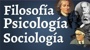 Psicologia, Filosofia y otras disciplinas.