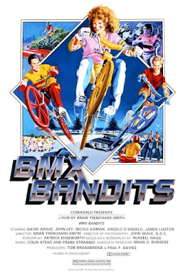 Póster película Los bicivoladores - BMX Bandits