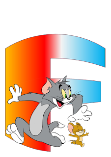 Abecedario de Tom y Jerry.