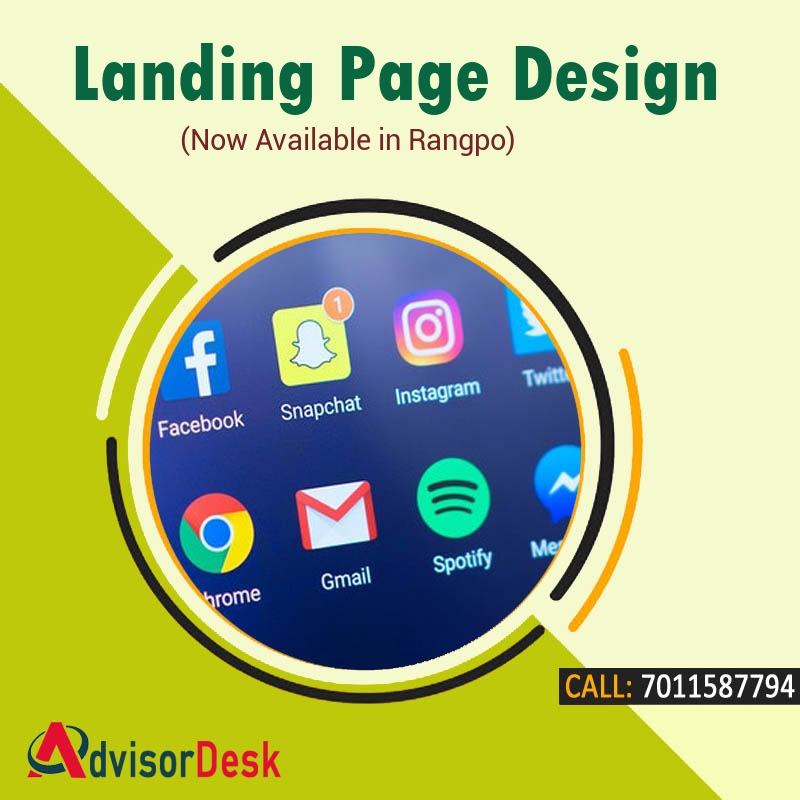 Landing Page Design in Rangpo