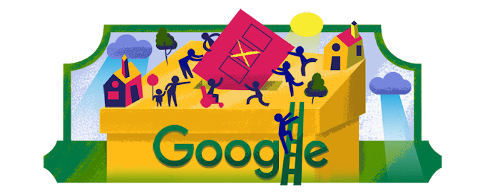 What is on Today's Google Homepage? South Africa Freedom Day 2023
