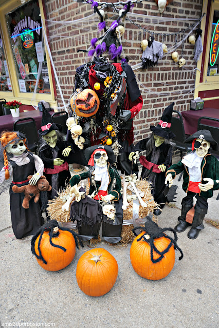Decoraciones de Halloween en Sleepy Hollow