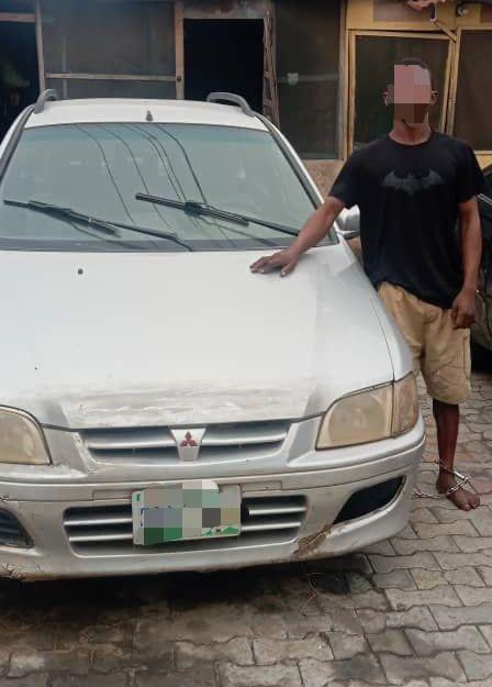 POLICE NABS MAN FOR STEALING NEIGHBOUR’S CAR