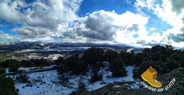 VISTA DESDE CERRO DE CABEZA GRANDE SEGOVIA